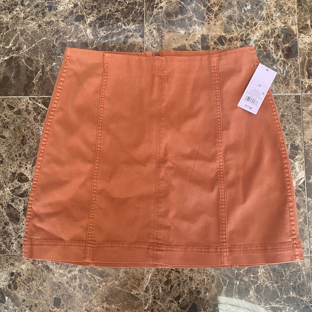 Orange Skirt Size 10 Never Been Worn Excellent Condition